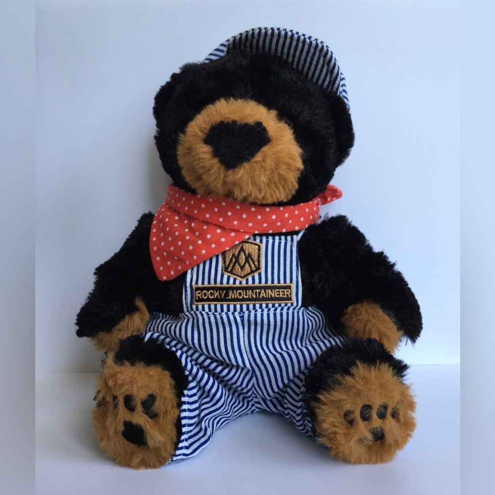 Thompson Engineer Bear For Rocky Mountaineer Train Company